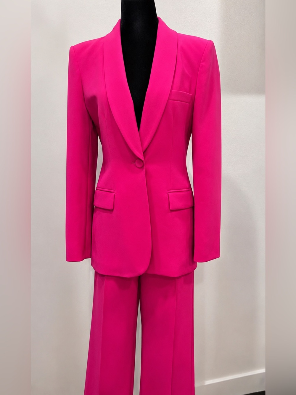 Zara Hot Pink Tailored Blazer & Pants Suit Set – Size S - Picture 4 of 5